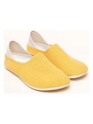 Kitz-pichler Kapcie "Linen Slip-On" w kolorze żółtym rozmiar: 41. Żółte kapcie kitz-pichler, bez wzorów, z materiału. Za 165.99 zł.