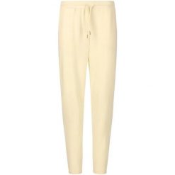 Damskie spodnie dresowe Athlecia Jacey V2. Żółte spodnie dresowe Athlecia, bez wzorów, z dresówki. Za 253.00 zł.
