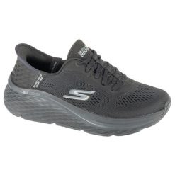 Buty sportowe damskie, Slip-Ins: Max Cushioning Elite 2.0 - Vanish. Czarne buty sportowe lifestyle Skechers, bez wzorów, sportowe, bez zapięcia, skechers sport. Za 489.99 zł.
