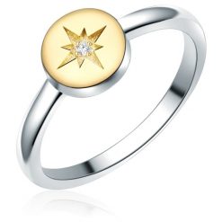 Lulu & Jane Srebro wysokiej pr óby Brylant Pierścionki 1 ct Damski. Białe pierścionki Lulu & Jane, z brylantem, srebrne. Za 479.99 zł.