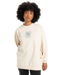 Bluza z okrągłym dekoltem dla Kobiety WORKWEAR Biały. Białe bluzy Quiksilver, m, bez wzorów, z bawełny, bez ramiączek, bez kaptura. Za 299.99 zł.