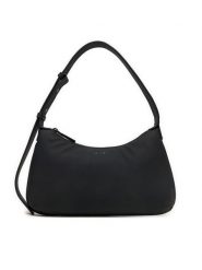 Calvin Klein Torebka Calvin Soft Shoulder Bag K60K612156 Czarny. Czarne torebki klasyczne Calvin Klein, bez wzorów, z materiału, bez dodatków. Za 269.99 zł.