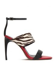 Eva Minge Sandały EO-NADIA-LT2035-2-2 Kolorowy. Sandały Eva Minge, bez wzorów, ze skóry, bez obcasa, na szpilce, bez zapięcia. Za 429.99 zł.