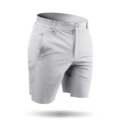 Spodenki żeglarskie dla kobiet Zhik Deck Shorts. Szare szorty ZHIK, bez wzorów, sportowe. W wyprzedaży za 400.85 zł.