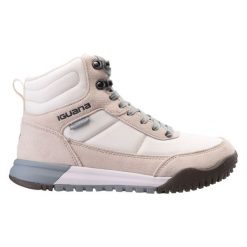 Buty Iguana Wezen Mid Wp R 92800620639 beżowy. Brązowe buty treningowe bez wzorów, z gumy, bez zapięcia. Za 495.94 zł.