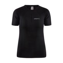 Koszulka damska Craft ADV Cool Intensity. Czarne t-shirty sportowe Craft, s, bez wzorów, z elastanu, bez ramiączek, do biegania. Za 267.25 zł.