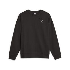 Damska bluza dresowa BETTER ESSENTIALS PUMA Black. Czarne bluzy Puma, na zimę, s, bez wzorów, z dresówki, bez kaptura. Za 314.00 zł.