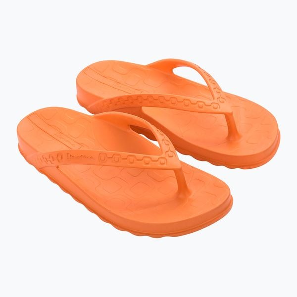 Japonki damskie Ipanema Duo Sunset. Brązowe japonki Ipanema, bez wzorów, z materiału, sportowe. Za 83.99 zł.