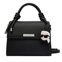 Torebka KARL LAGERFELD. Czarne torebki klasyczne KARL LAGERFELD, bez wzorów, bez dodatków. Za 849.99 zł.