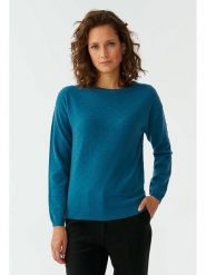 TATUUM Sweter w kolorze niebieskim rozmiar: XL. Niebieskie swetry Tatuum, xl, bez wzorów, bez ramiączek. Za 126.75 zł.