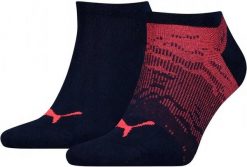 Skarpetki Puma Trampki 2szt Czarny Czerwony Czerwony 43-46. Czerwone skarpetki Puma, bez wzorów, z bawełny. Za 104.99 zł.
