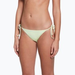 Dół od stroju pływackiego Nike Essential Tie String Bikini. Żółte bikini Nike, bez wzorów. Za 79.99 zł.