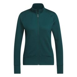 Kurtka damska adidas Ultimate365. Zielone kurtki adidas, na lato, bez wzorów, z materiału, sportowe, bez kaptura. Za 319.00 zł.