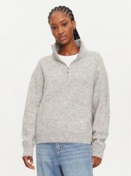 Calvin Klein Jeans Sweter J20J224238 Szary Regular Fit. Szare swetry Calvin Klein Jeans, xl, bez wzorów, z jeansu, bez ramiączek. Za 369.99 zł.