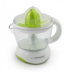 Wyciskarka do cytrusów Esperanza Clementine EKJ001G (25W; 0,75l; kolor zielony). Wyciskarki i sokowirówki Esperanza. Za 39.99 zł.