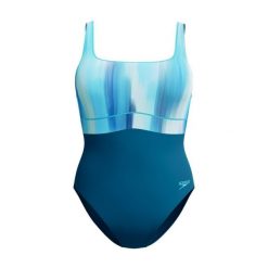 Damski Jednoczęściowy Kostium Kąpielowy Eclipse. Zielone stroje jednoczęściowe Speedo, bez wzorów, sportowe. Za 315.99 zł.