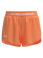 Under Armour Szorty funkcyjne w kolorze pomarańczowym rozmiar: M. Pomarańczowe szorty sportowe Under Armour, bez wzorów, outdoorowe. Za 87.40 zł.