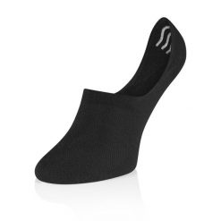 Skarpetki stopki unisex Brubeck Merino Wool. Czarne skarpetki Brubeck, bez wzorów, z elastanu. Za 24.99 zł.