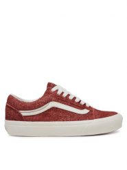 Vans Tenisówki Old Skool VN000D6WCRL1 Koralowy. Pomarańczowe trampki Vans, bez wzorów, ze skóry, bez zapięcia. Za 259.99 zł.