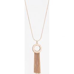 Naszyjnik - Złoty. Naszyjniki marki Reserved. W wyprzedaży za 19.99 zł.