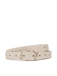 Tommy Hilfiger Pasek Damski Th Chic 2.5 AW0AW14388 Beżowy. Brązowe paski Tommy Hilfiger, bez wzorów, ze skóry. Za 249.99 zł.