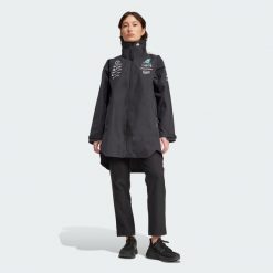 Kurtka Mercedes - Amg Petronas Formula One Team Myshelter. Białe kurtki adidas, s, bez wzorów, z materiału, bez kaptura. Za 1,599.00 zł.