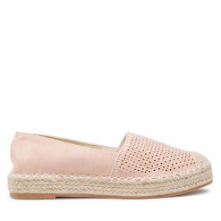 Espadryle Jenny Fairy. Czerwone espadryle Jenny Fairy, bez wzorów, bez obcasa. Za 99.99 zł.