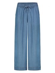 Sublevel Spodnie w kolorze niebieskim rozmiar: L. Niebieskie spodnie materiałowe Sublevel, bez wzorów, z materiału. Za 104.99 zł.