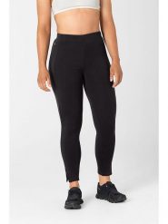 Super.natural Legginsy sportowe "True School" w kolorze czarnym rozmiar: S. Czarne legginsy super.natural, bez wzorów, z materiału, sportowe. Za 217.99 zł.