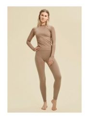 Legginsy Damskie do Jogi Fitness Casall Wełniane - M. Brązowe legginsy Casall, bez wzorów, z elastanu, eleganckie, długie. Za 289.00 zł.