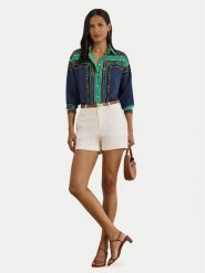 LAUREN RALPH LAUREN Koszula 200P03687001 Kolorowy Relaxed Fit. Koszule Lauren Ralph Lauren, xs, bez wzorów, z syntetyku, bez kołnierzyka, bez ramiączek. Za 859.99 zł.