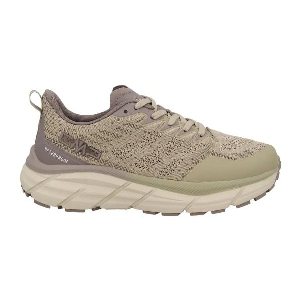 Damskie buty do chodzenia CMP Rahmsy Wp. Brązowe buty trekkingowe CMP, z tkaniny, bez zapięcia. Za 292.50 zł.