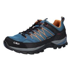 Buty trekkingowe CMP Rigel Low WP. Czarne buty trekkingowe CMP, z meshu, bez zapięcia. Za 366.99 zł.