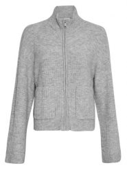 MOSS COPENHAGEN Kardigan "Lediona Hope" w kolorze szarym rozmiar: M/L. Szare swetry Moss Copenhagen, l, bez wzorów, z poliamidu, bez ramiączek. Za 198.56 zł.