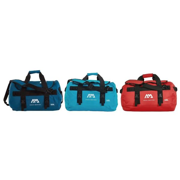 Torba sportowa Aqua Marina. Czerwone torby sportowe Aqua Marina, bez wzorów, z tkaniny, małe. Za 174.68 zł.