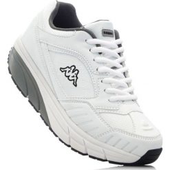 Sneakersy Kappa bonprix biało-szary. Buty sportowe lifestyle marki KALENJI. Za 129.99 zł.