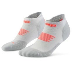 Damskie skarpety kompresyjne do biegania stopki sportowe Core Run. Szare skarpetki CEP, bez wzorów, z elastanu. Za 74.00 zł.