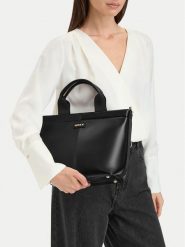 MEXX Torebka CEO-MEXX-S-013-10 Czarny. Czarne torebki klasyczne Mexx, bez wzorów, ze skóry, bez dodatków. Za 199.99 zł.