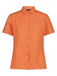 Cmp Koszula funkcyjna w kolorze pomarańczowym rozmiar: 48. Pomarańczowe koszule CMP, bez wzorów, z materiału, bez kołnierzyka, bez ramiączek. Za 75.34 zł.