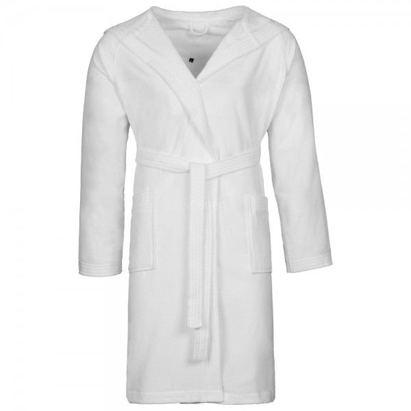 Szlafrok Texas kolor biały XL 030. Białe szlafroki damskie Vossen, s, bez wzorów, z materiału, bez ramiączek. Za 341.00 zł.