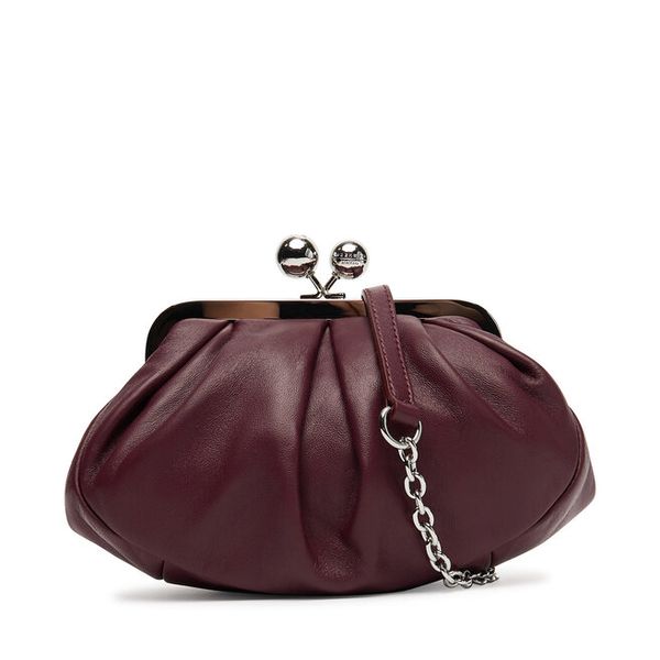 Torebka Weekend Max Mara. Fioletowe kopertówki Weekend Max Mara, bez wzorów, wizytowe, bez dodatków. Za 1,299.00 zł.