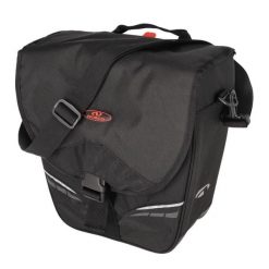 Torba miejska Utah. Czarne shopper bag NORCO, bez wzorów, z nylonu, sportowe, bez dodatków. Za 419.90 zł.