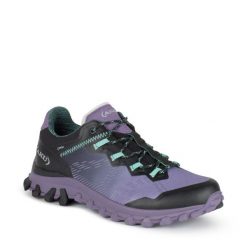 Buty trekkingowe Gore-tex damskie Aku Levia. Fioletowe trekkingi Aku, bez wzorów, z gore-texu, bez zapięcia, trekkingowe, gore-tex. Za 319.00 zł.