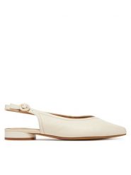 Lasocki Baleriny WYL4048-3Z Écru. Baleriny Lasocki, bez wzorów, ze skóry, bez obcasa, bez zapięcia. Za 179.99 zł.