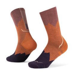 Skarpetki Buff MERINO LIGHTWEIGHT CREW SOCK LWC3. Brązowe skarpetki Buff, bez wzorów, z elastanu. Za 109.99 zł.