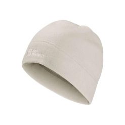 Czapka zimowa dla dorosłych Jack Wolfskin Real Stuff. Brązowe czapki zimowe Jack Wolfskin, bez wzorów, z polaru, sportowe. Za 63.84 zł.