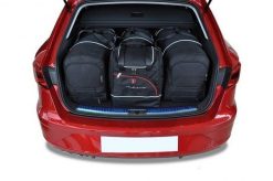Torby Do Bagażnika Seat Leon St 2013-2020 4Szt Kjust. Czarne torby podróżne KJUST, bez wzorów, z kauczuku. Za 1,251.00 zł.