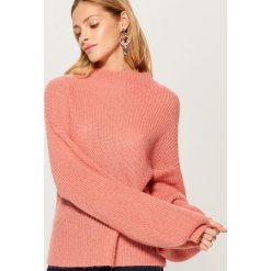 Sweter z bufiastymi rękawami - Pomarańczo. Swetry marki INESIS. Za 149.99 zł.