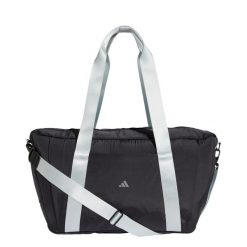 Torba HIIT Gym Duffel. Szare torby sportowe adidas, bez wzorów, z materiału. Za 449.00 zł.