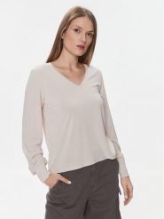 ONLY Bluzka 15310209 Écru Regular Fit. Bluzki ONLY, xs, bez wzorów, z syntetyku, bez kołnierzyka, bez ramiączek. Za 79.99 zł.